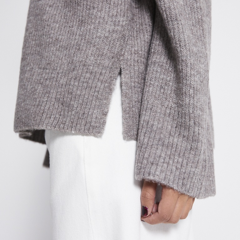 Rippenstrick-pullover "Minny"